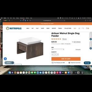 Brand New in Box ARTISAN DOG BOWLS XS